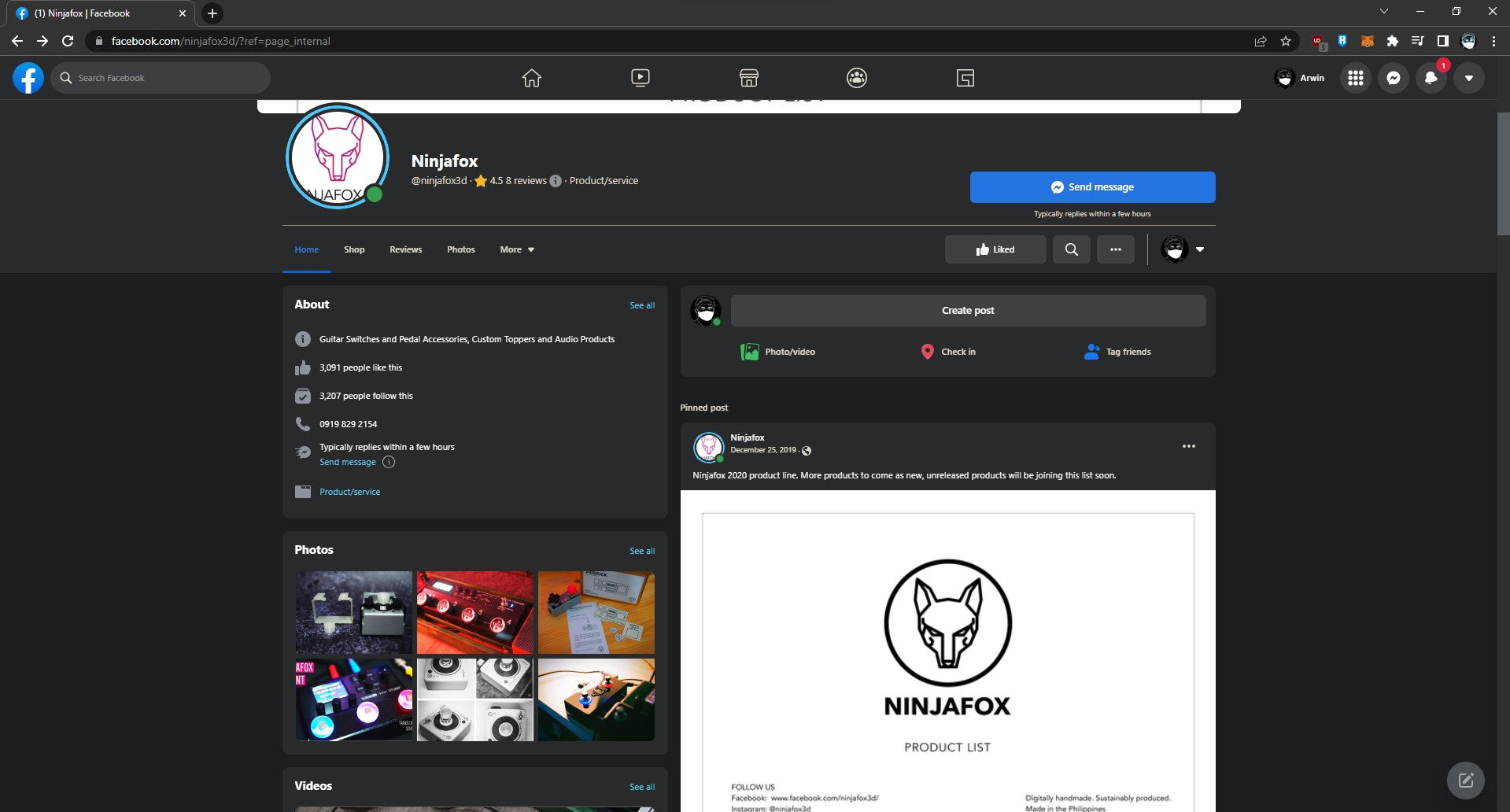 Ninjafox in 2022