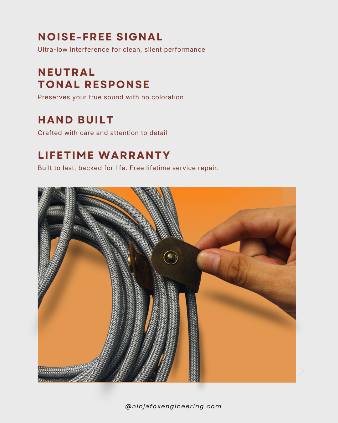 Nomad Professional Touring Guitar Cable