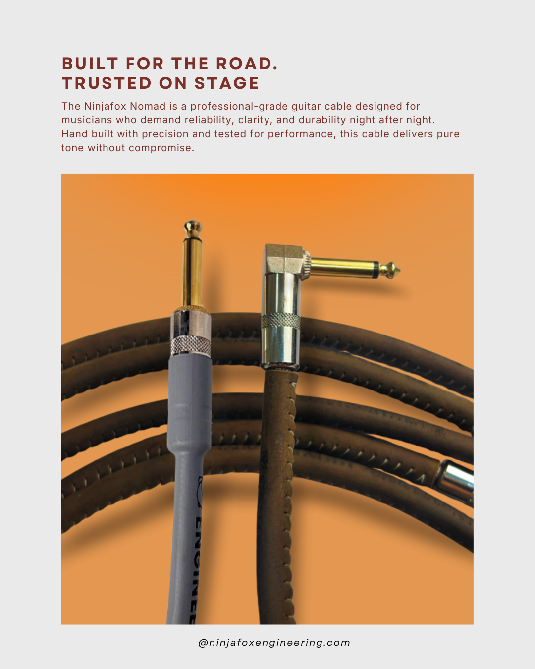 Nomad Professional Touring Guitar Cable