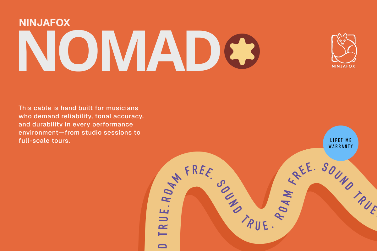 Nomad Professional Touring Guitar Cable